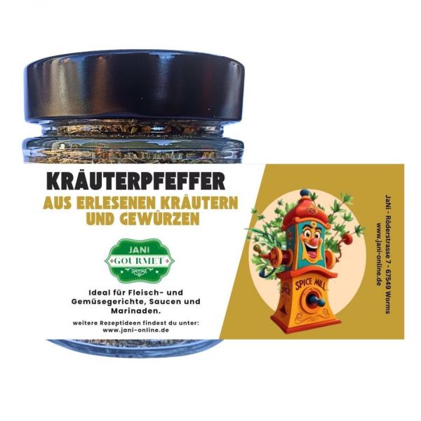Kräuterpfeffer - aus erlesenen Kräutern und Gewürzen